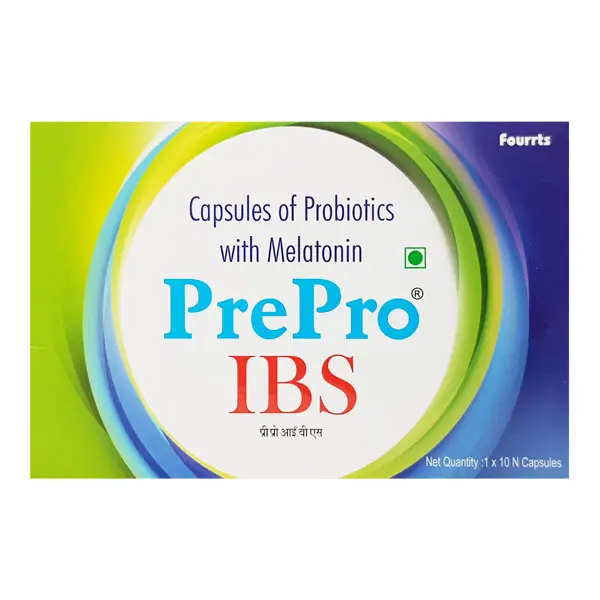 Pre Pro IBS Prebiotics with Melatonin Capsule